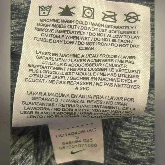 Nike Running Dri Fit Long Sleeve Hoodie Size Small - Picture 10 of 11